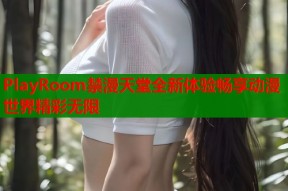 PlayRoom禁漫天堂全新体验畅享动漫世界精彩无限